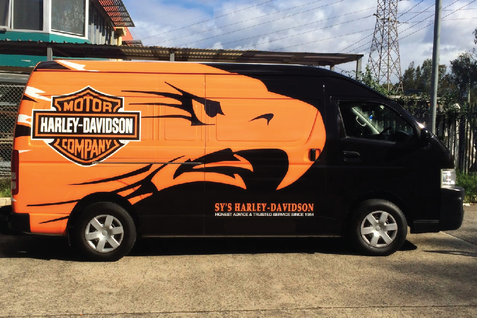 Full body Van Wrap